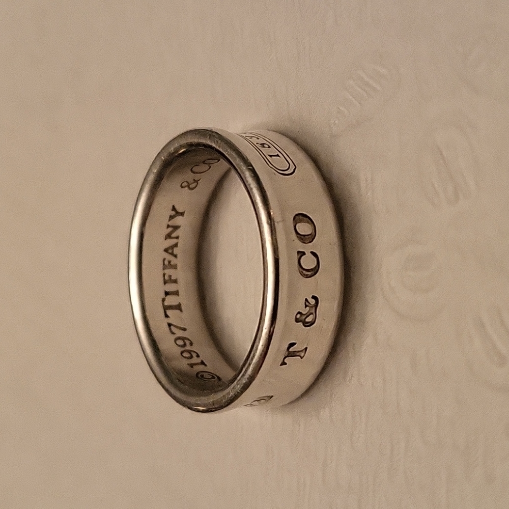 COPY - Tiffany & Co 1837 ring size 8